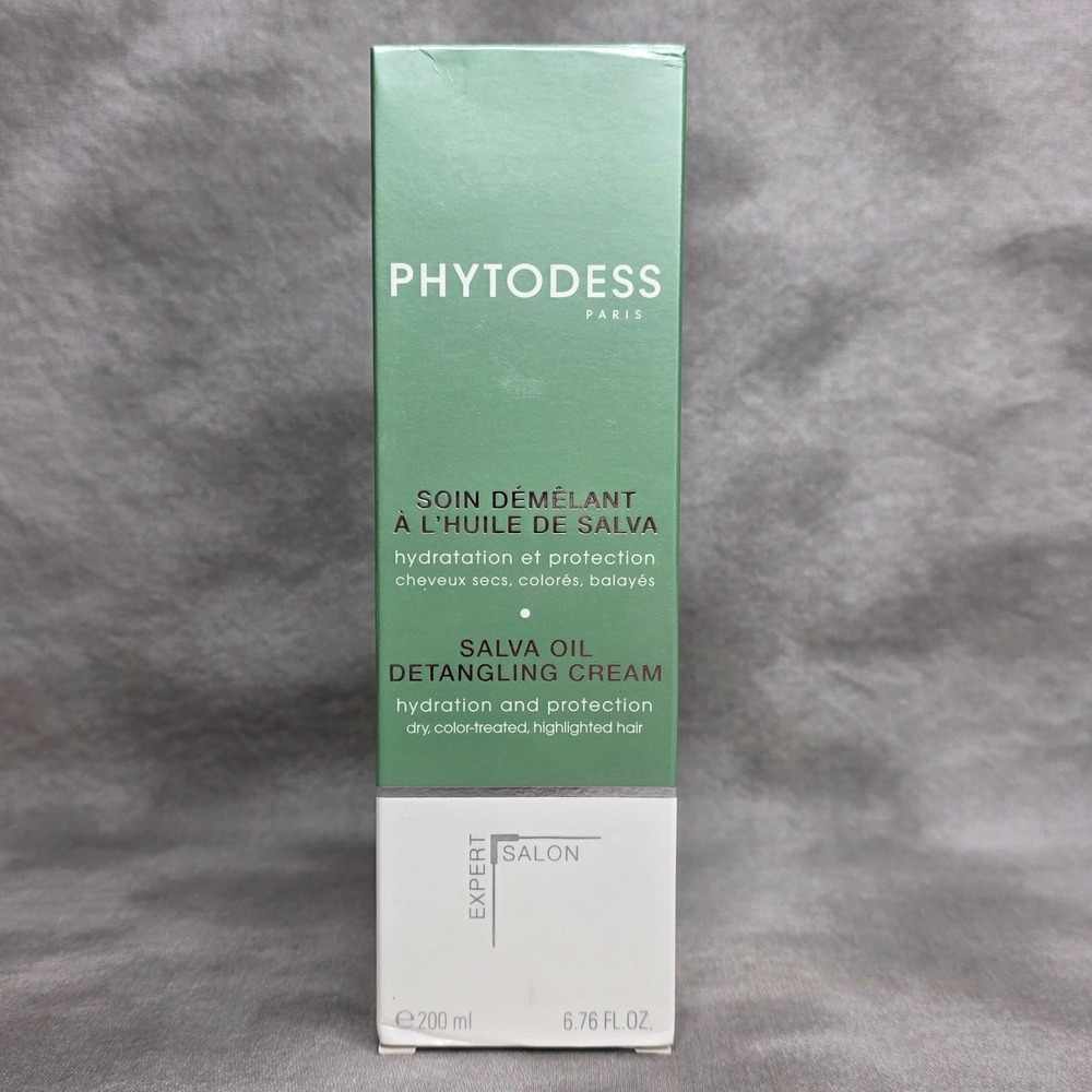 PHYTODESS Salva Oil Detangling Cream 6.76 oz SEALED for Dry Color-Treated Hair